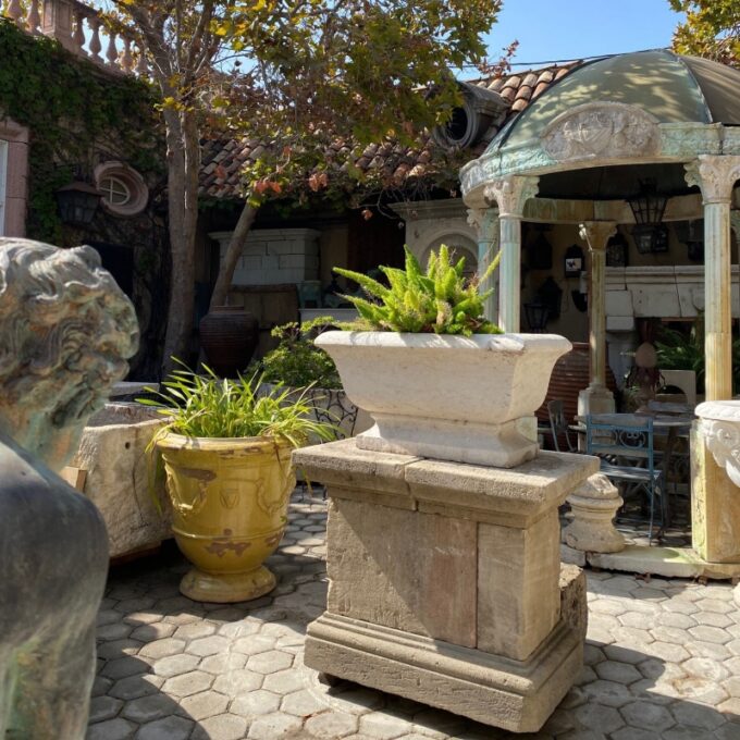 18th Century Stone Pedestal Provence - Image 2