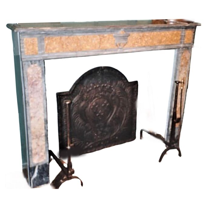 18th Century Grey Jaune Marble