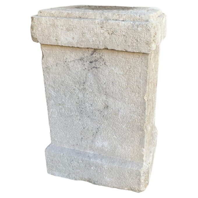 A Beautiful 19th Century Stone Pedestal