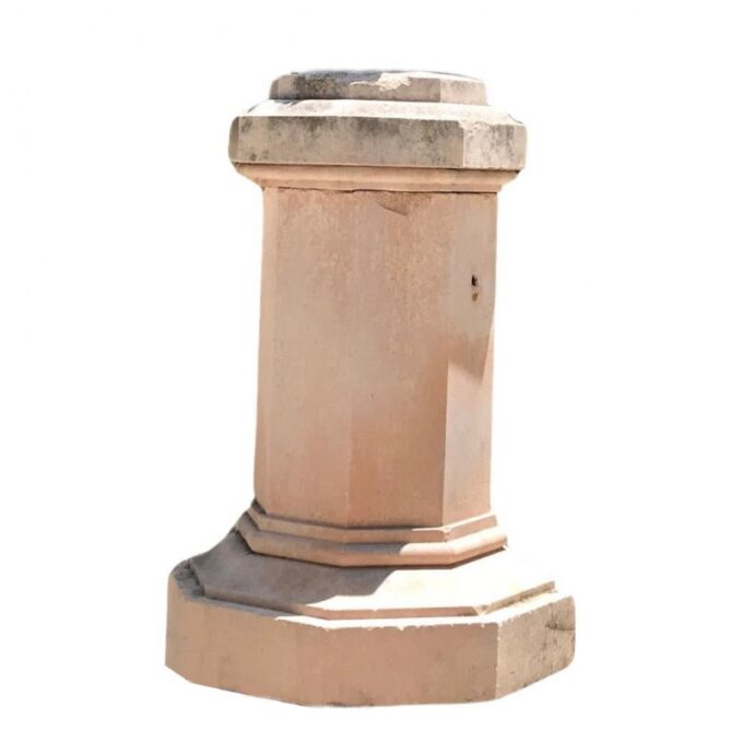 Huge Octagonal Rare Center Pedestal Base France