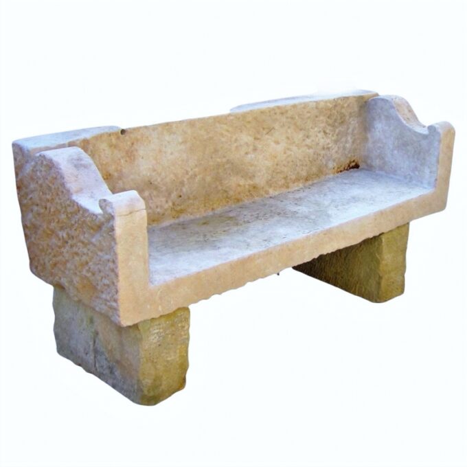 Rustic 19th Century Garden Bench