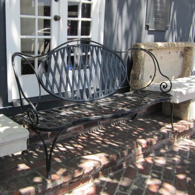 Art Nouveau Bench - Image 2