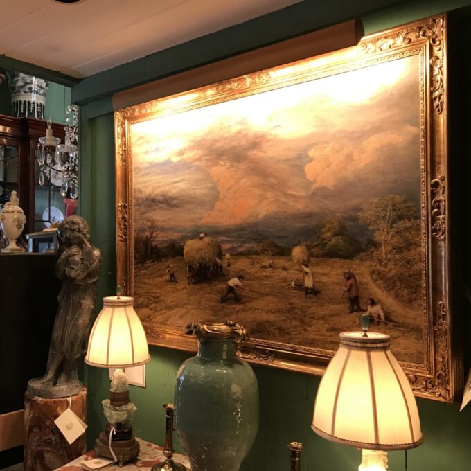 The Barley Fields By John Linnell - Image 3