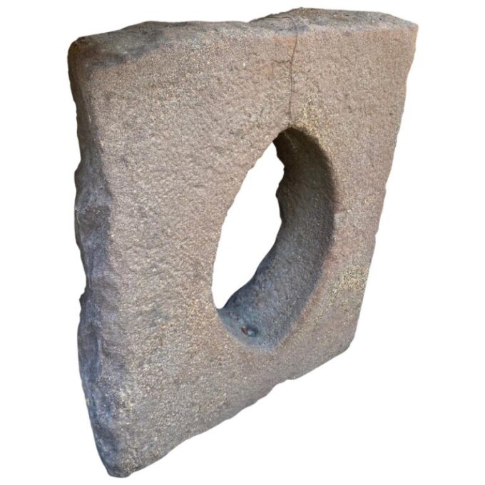 Antique Stone Window Surround Wall Fountain Back Sculpture Sink Los Angeles CA