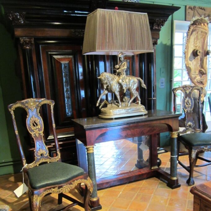19th C. Empire Console Table - Image 3