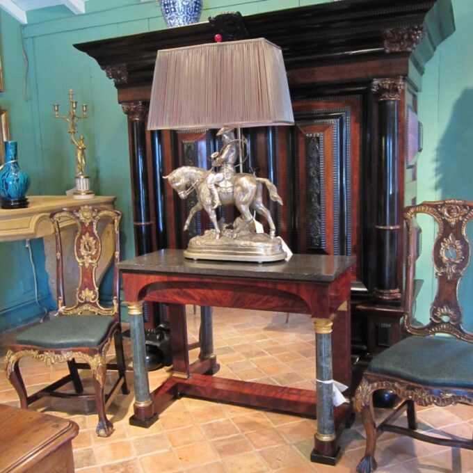 19th C. Empire Console Table - Image 4