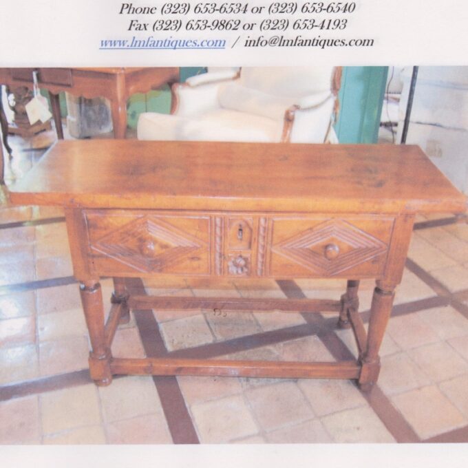 18th Century Italian Baroque Side Table - Image 3