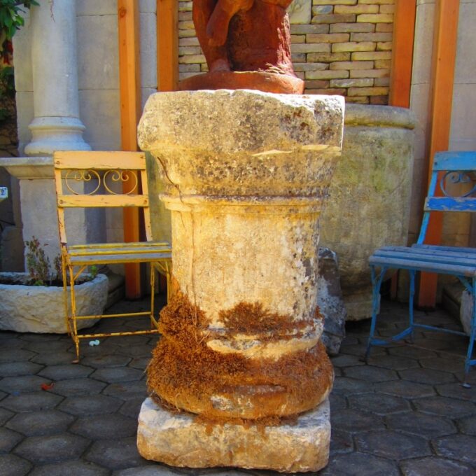 Beautiful 17th Century Stone Base