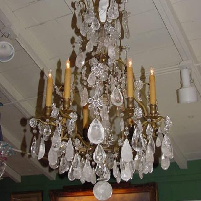 18th Century Louis XV Chandelier 8-Light